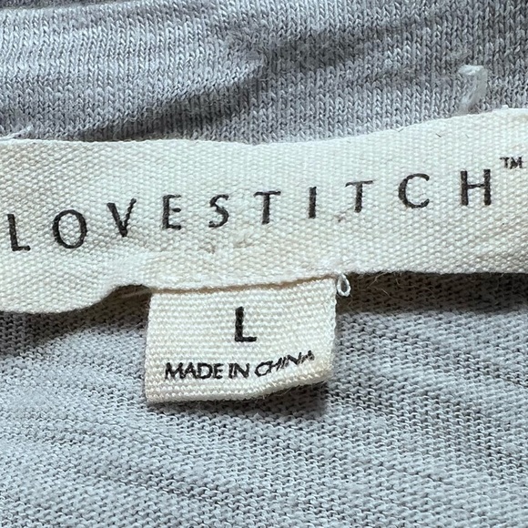 Love Stitch Cold Shoulder Top - Picture 6 of 6